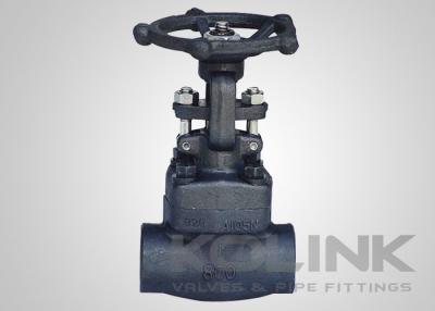 China Forged Steel Globe Valve SW End NPT Threaded Class 800-2500 for sale