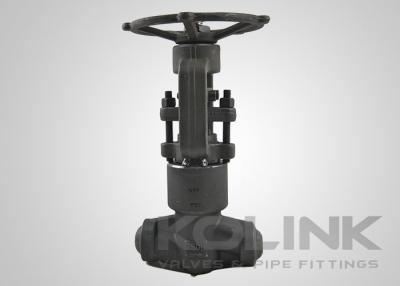 China Pressure Seal Bonnet PSB Forged Steel Globe Valve Butt-welded End Stop Valve for sale