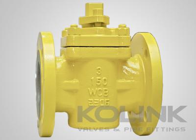 China PTFE Sleeved Plug Valve, Non Lubricated Plug Valve, Cast Steel, 150-900 API 599 for sale