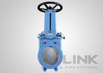 China Uni-directional Knife Gate Valve Replaceable Rubber Seat Wafer Type for sale