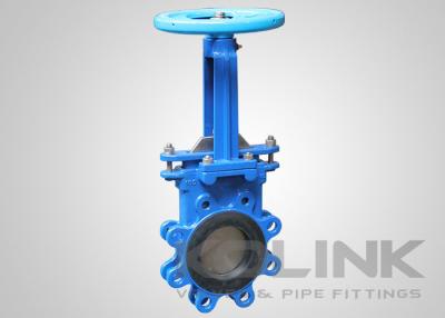 China Bi-directional Slurry Knife Gate Valve Replaceable Rubber Sleeve For Mining for sale