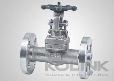 China Forged Steel Gate Valve Integral Flanged Stainless Steel F304 F316 CL150-2500 for sale