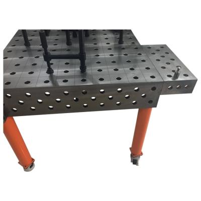 China Cheap and high quality 3D cast iron and steel welding table for sale