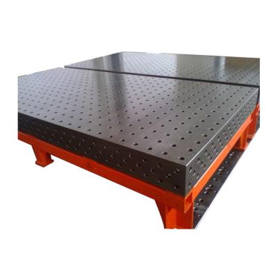 China China HT300 3D welding table cast iron platform for sale