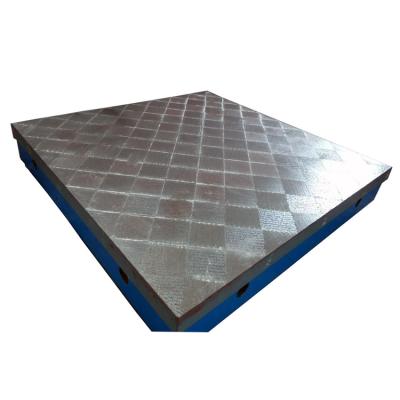 China 2022 new Slotted machine angle plate webbed and open 	Cast Iron Surface Plate for sale