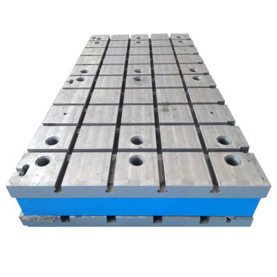 China hebei Precision cast iron t slot working platform calibration lapping plate for grinding for sale