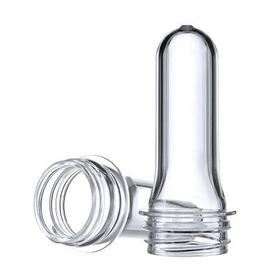 China 38mm Neck 32.5g 2 Starts Preforms Pet Edible Bottle For Water Milk Juice Bottles Preform Pet OEM ODM Injection Hoarse for sale