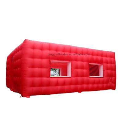 China Hot Sales 6x5.2x2.5mH ​​Inflatable Square Event Tent With Room For Outdoor Event for sale