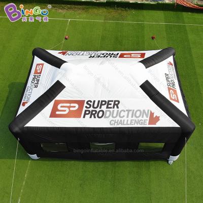 China Factory direct inflatable square 9.1x6.1x4.9mH event tent with logos for event advertising for sale