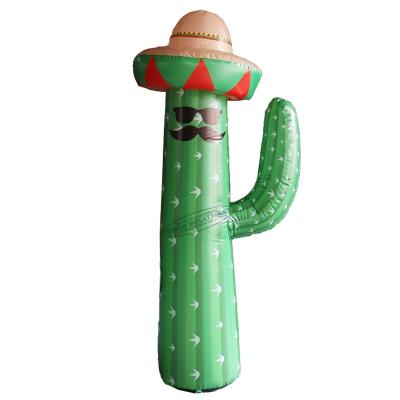 China Event Customized Inflatable Cactus Balloon Toys Indoor Outdoor Decorative Plants For Sale for sale