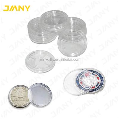 China Europe Challenge Wholesale Plastic Acrylic Custom Coin With Coin Caps for sale