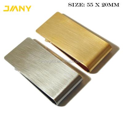 China China Custom Logo Laser Engraving Sliver Silver Or Gold Clip for sale