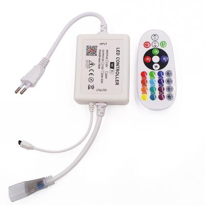 China Tuya 220V led strip controller led strip wifi controller RGB led Infrared remote control controller with factory price for sale