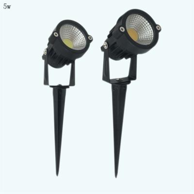 China Waterproof LANDSCAPE IP65 110V 220V 5W LED Garden Light Spike Outside Lighting for sale