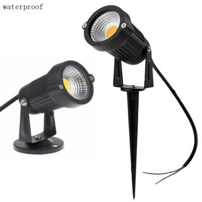 China Outdoor Waterproof LANDSCAPE Gate Ground Pillar Spotlight IP65 Waterproof Torch Lamp Led Garden Light for sale