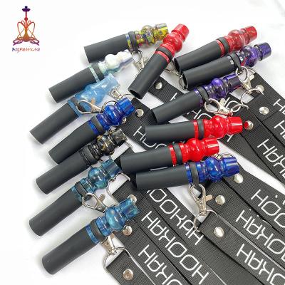 China 2021 New Resin Luxury Customizable Big Mouth Rhinestone Shisha Hookah Hookah Tips for sale