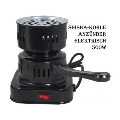 China China Wholesale Plastic Electric Black Head Hookah Shisha Kohle Electronic Halter for sale