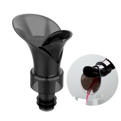 China New Universal Wine Aerator Sustainable 2022 Pourer Sealing Airtight Wine Bottles Flower Wine Pourer With Stopper for sale