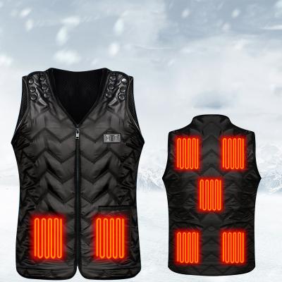 China Warm Heating Anti-wrinkle Unisex Winter Usb Outdoor Windproof Charging Clothes Smart Heating Vest for sale