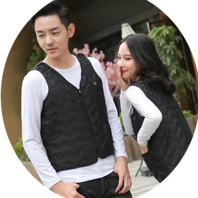 China Anti-wrinkle 7 Panels Clothing Protection Multilevel Usb Smart Rechargeable Electric Thermal Unisex Areas Heating Vest Passionate Women And Men for sale