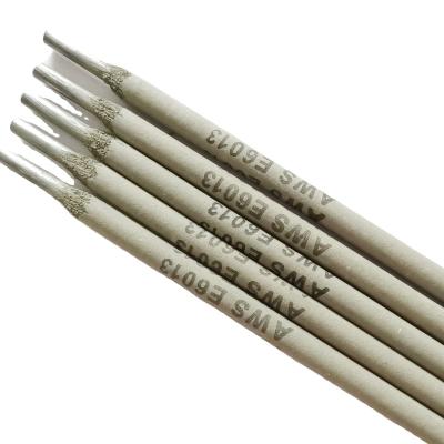 China Low Carbon Steel Structure Arc Welding Rod Certificate Sample! high quality E6013 soft carbon steel electrode for sale