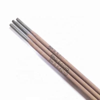 China Carbon steel materials aws E6010 welding electrode welding rod supplier welding for sale