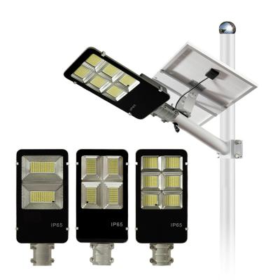 China By the road High Brightness IP65 Outdoor Motion Sensor Led 100w 200W 300W Solar Street Light for sale