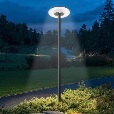 China By the road Solar integrated outdoor waterproof IP65 garden street light landscape flying saucer shaped Led solar street light for sale