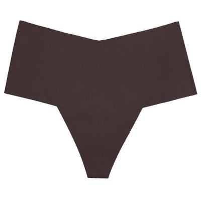 China Women's Sexy Seamless Ice Silk Quick-Drying High Waisted Ice Silk Casual Cut-Out Panties for sale