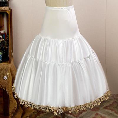 China Breathable Mid Length Herringbone Petticoat Adjustable Lolita Tutu Bridesmaids Skirt Underskirt Petticoat for sale