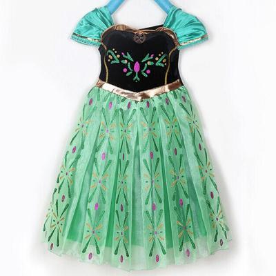 China White Washable Moana Snow Belle Jasmine Princess Dress Kids Clothes Designers Kids Cinderella Ariel Cos Dress For Girls for sale