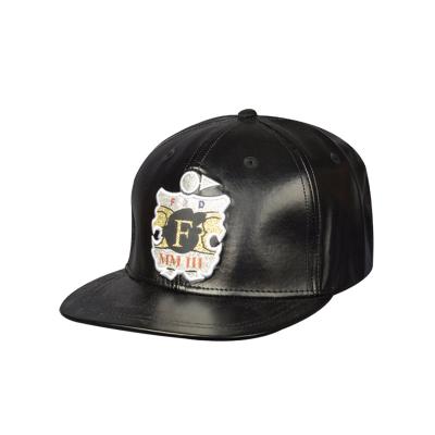 China Custom Wholesale 100% Waterproof Waterproof Snapback Hat Black Logo Acrylic Snapback Hat Simple for sale