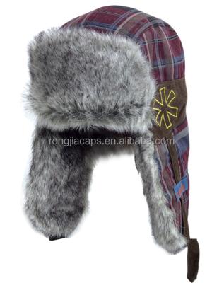 China Swedish COMMON Army Trapper Fur Winter Hat for sale