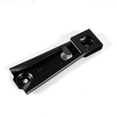 China High Quality Minimalist Black Furniture Hardware KD Iron Furniture Plug-in Parts Sofa Sectional Connector for sale