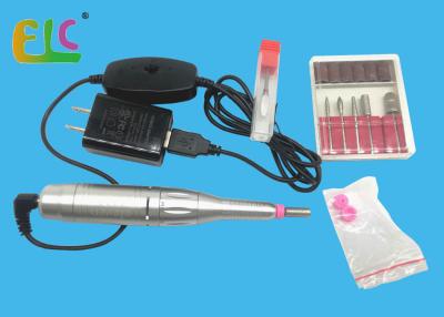 China Nail Drill Machine Pen Shape Nail Filer Machine DC 5V USB Cable Low Vibration Portable for sale