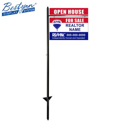 China Real Estate Sign Real Estate Lawn Sign Mail Yard Sign Outdoor Advertising Sidewalk Sign Holder for sale