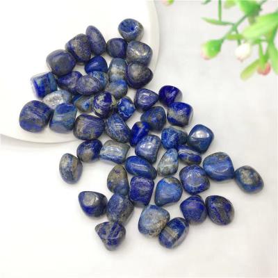 China Dong Hai Samples are discounted and sold naturally polished aura lapis lazuli crushed stone for home decoration for sale