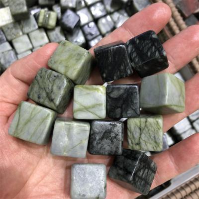 China Dong Hai Stone Gemstone Crystal Gravel Pumpellite gravel Crystal Wholesale Natural Home Decoration or raw healing, decoration home cube for sale