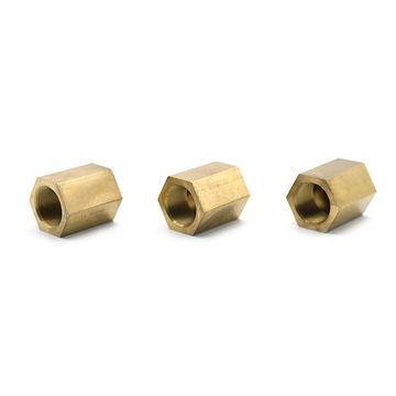 China ISO9001 Aluminum Nut Customized Brass Hex Nut for sale