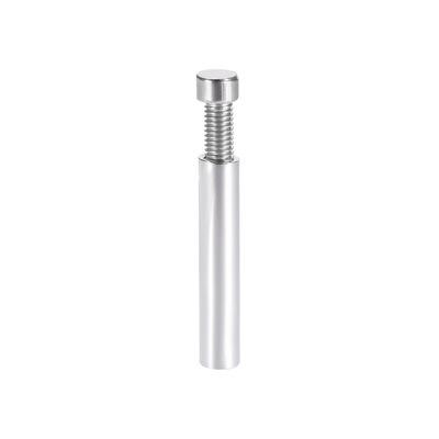 China Aluminum Glass Standoff Stainless Steel Nails 6.8mm x 70mm Glass Standoff Bolts For Exterior Railing for sale