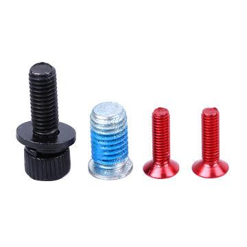 China China Manufacturer Aluminum Screws Colorful Zinc Cheese Head Slotted Step Shoulder Screws for sale