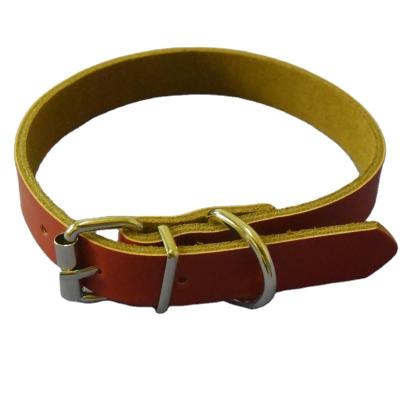 China Factory direct custom leather retractable dog collars wholesale dog collars for small dogs for sale