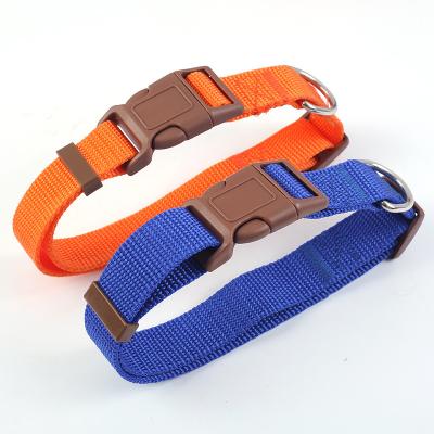 China Factory direct wholesale custom pet supplies dog collar and leash set adjustable dog collars for sale