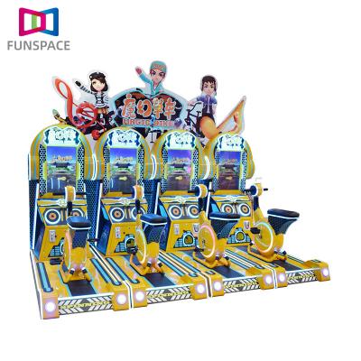 China 2022 dreamy game city mall playground promotion low price sports theme bike racing game machine for game city for sale