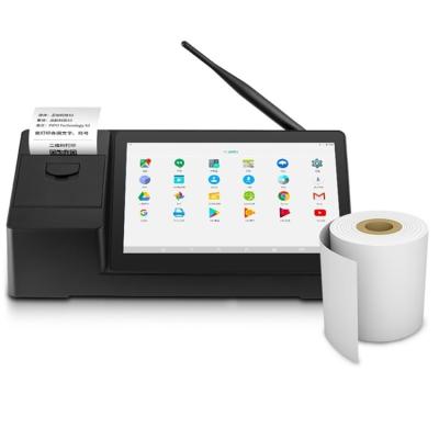 China B2GO PIPO X3 Black and White Cafe Restaurant Android WIFI 2GB 32GB 8.9 inch 100M LAN RJ45 Port Industrial Tablet PC with Thermal Printer for sale