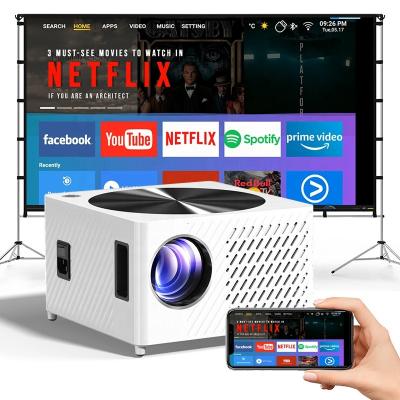 China Durable Mini Advertising Home Theater Projector Full Hd Screen Light Weight Portable Cheap Smart Home Built-in Home Theater Mini Advertising 4k Speakers Projector For Phone for sale