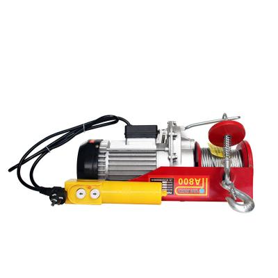 China Electric goods lifting lifter, stainless steel hand lifter with winch, 75kg lifting machine for sale