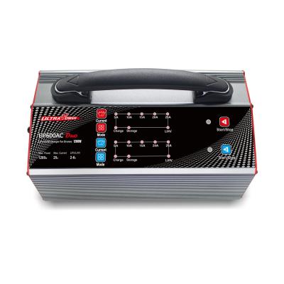 China POWER ULTRA (2X600W) UP600AC DUO 25A 1200W 2 to 6 Cells LiPo/LiHV Balance Battery Charger Dual Channel DUO UP600AC for sale