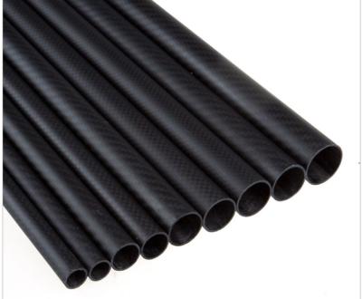 China 22*25*1000MM Matte Carbon Fiber 3K Tube Twill Carbon Tube Drone Tube 16*18 for sale