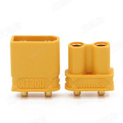 China Hoard XT30U 2mm PCB PB Socket UAV Gold Plated Connector XT30U for sale